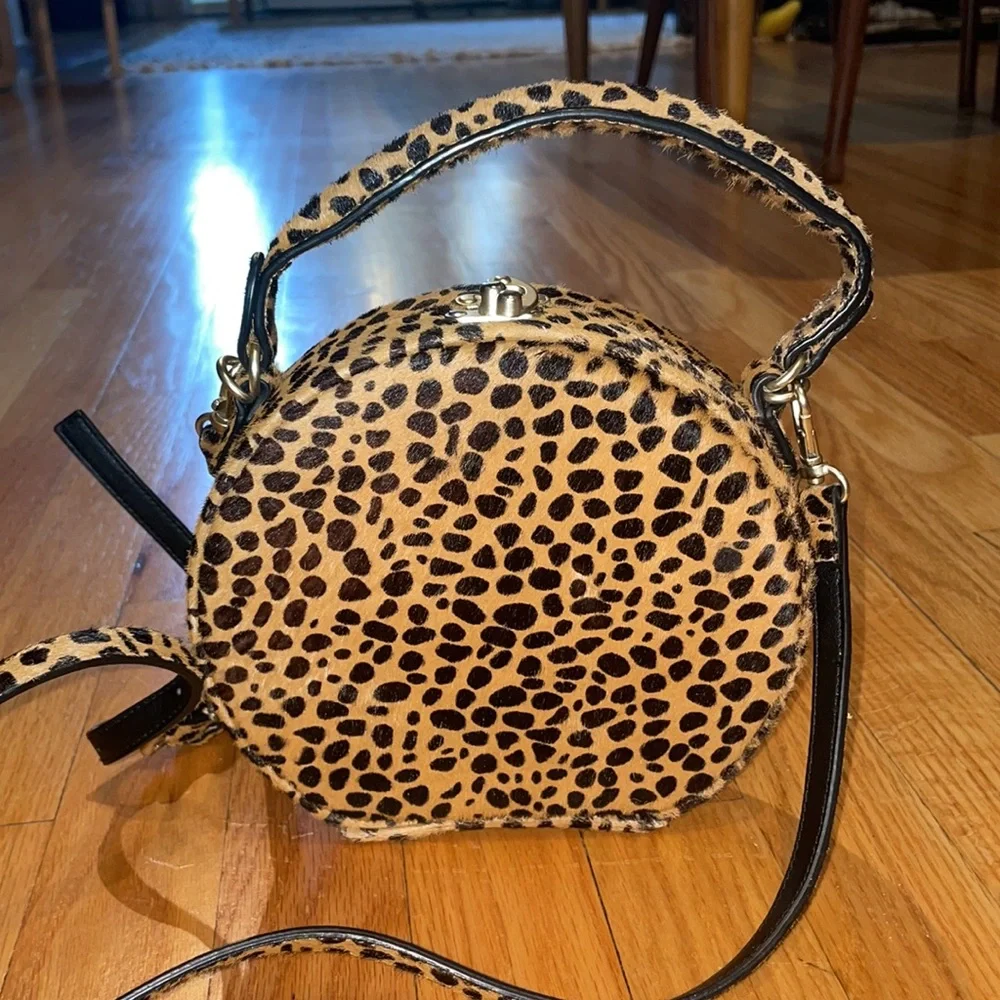 Anthropologie Leopard Bag - Picture 3 of 6